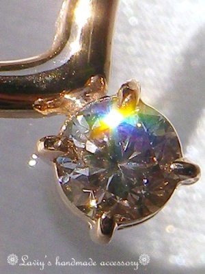 画像3:  K18PG/ピンクダイヤモンドのハートモチーフネックレス