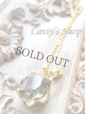 画像5: プラチナグリーンフィブロライト(シリマナイト)の1粒ネックレス