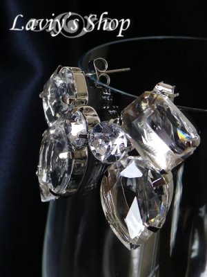 画像7: プチプラ！大粒ビジューの煌めきピアス