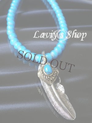 画像3: シルバーウィングとインディアンビーズのネックレス