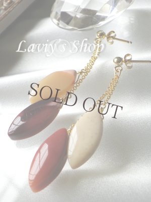 画像2: ムーアカイトのリーフピアス