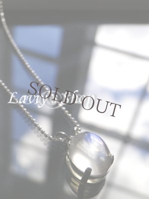 画像3: 本家スリランカ産ブルームーンストーンの1粒ネックレス