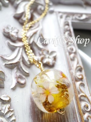 画像7: 〜匠〜蜻蛉小珠のシンプルネックレス(小桜)