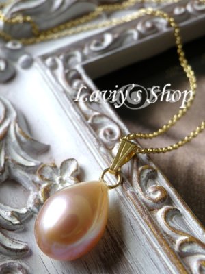 画像4: 天然色！真珠屋さんの雫パール1粒デザインネックレス