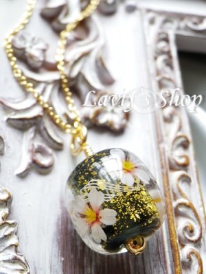 画像5: 〜匠〜蜻蛉小珠のシンプルネックレス(小桜)