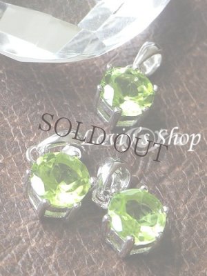 画像2: 特価！宝石ペリドットのペンダントトップ