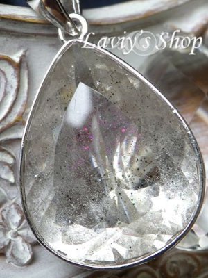 画像2: レア！特大高品質ピンクファイヤークォーツのペンダントトップ