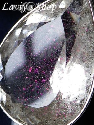 画像6: レア！特大高品質ピンクファイヤークォーツのペンダントトップ