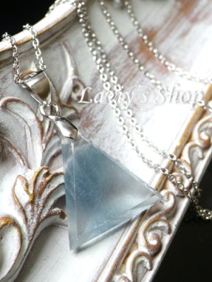 画像4: アクチノライト(ビソライト)inクォーツの1粒ネックレス