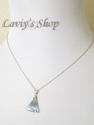 画像9: アクチノライト(ビソライト)inクォーツの1粒ネックレス