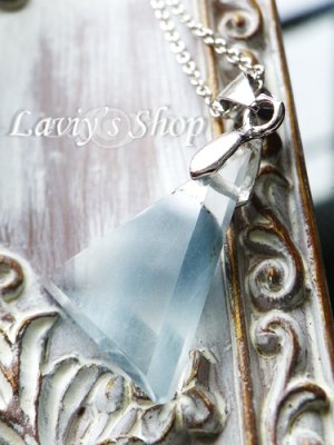 画像7: アクチノライト(ビソライト)inクォーツの1粒ネックレス