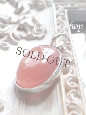 画像3: オーバルペルー産インカローズのペンダントトップ(大)