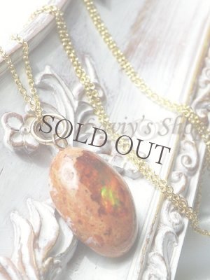 画像2: カンテラオパールの1粒ネックレス 