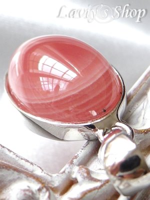 画像6: オーバルペルー産インカローズのペンダントトップ(小)