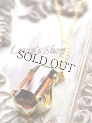 画像5: クラシカルウォーターメロンカラートルマリンの1粒ネックレス