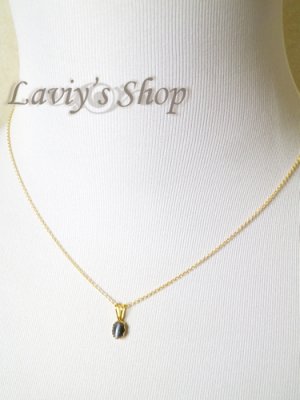 画像9: 宝石アレキサンドライトキャッツアイのプチネックレス