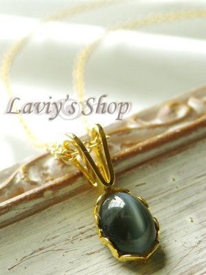 画像7: 宝石アレキサンドライトキャッツアイのプチネックレス