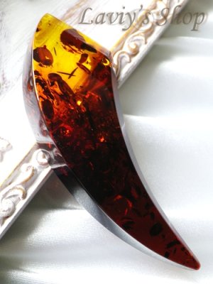 画像2: バルティックアンバー (35,7ct.)