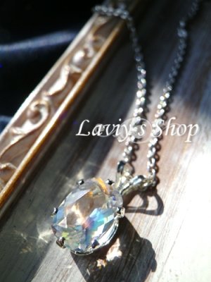 画像9: 美麗！タンザニア産レインボーアンデシンの1粒ネックレス(OV)