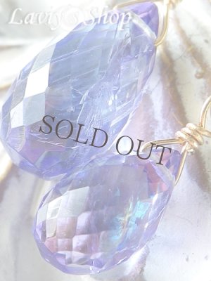 画像8: K18/タンザナイトブリレットのペンダントトップ