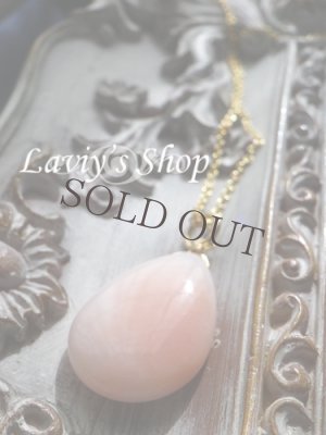 画像4: 大粒ピンクオパールの一粒ネックレス