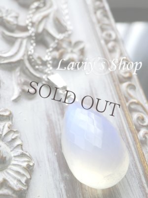 画像7: 大粒オーストラリアンブルームーンの1粒ネックレス