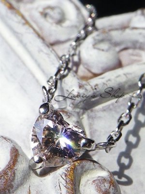 画像3: ソーティング付/SI-2グレードアーガイル産ピンクダイヤモンドのK18WGネックレス