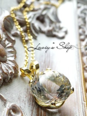 画像8: レアカット！国産水晶の1粒ネックレス