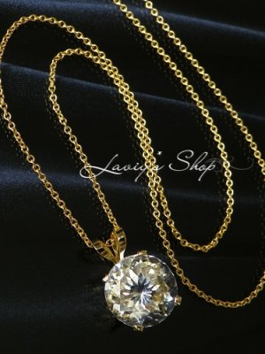 画像6: レアカット！国産水晶の1粒ネックレス