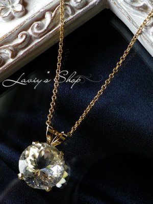 画像7: レアカット！国産水晶の1粒ネックレス