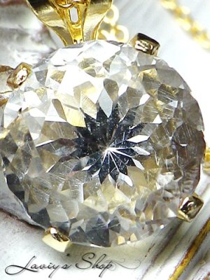 画像5: レアカット！国産水晶の1粒ネックレス
