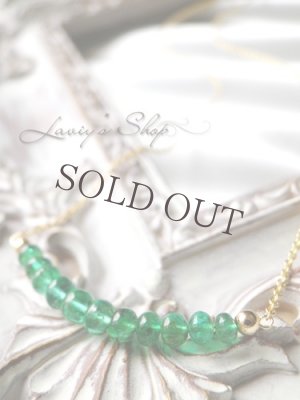 画像6: コロンビア産エメラルドの宝石ビーズネックレス