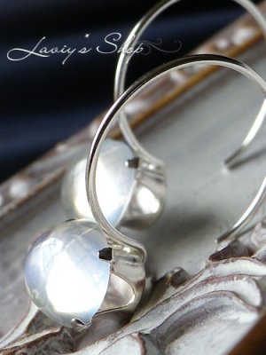 画像5: セレモニアンムーンストーンのリングピアス