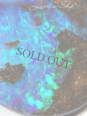 画像8: 大粒ボルダーオパールの1粒ネックレス