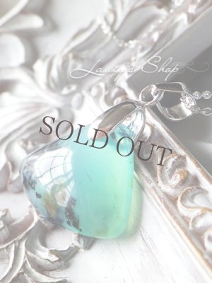 画像4: 自然美！デンドリティックブルーオパールの1粒ネックレス 