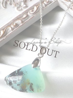 画像6: 自然美！デンドリティックブルーオパールの1粒ネックレス 