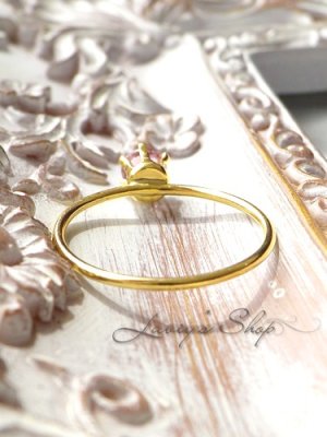 画像8: 宝石パープルカラースピネルの1粒リング