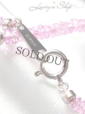 画像7: K18WG/ファンシーピンクサファイアの贅沢ロングネックレス