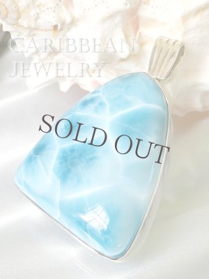 画像2: 特大高品質ラリマールのペンダントトップ