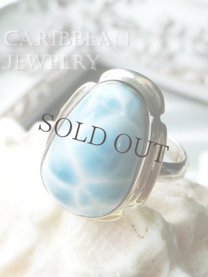 画像3: 高品質！亀甲模様ラリマールのリング