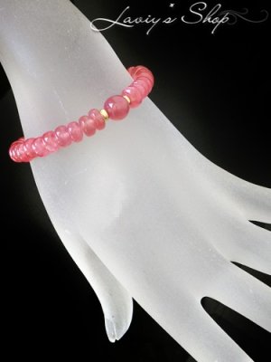 画像10: SAグレード！アルゼンチン産インカローズの贅沢スピリチュアルブレスレット