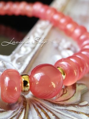 画像5: SAグレード！アルゼンチン産インカローズの贅沢スピリチュアルブレスレット