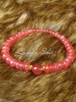 画像9: SAグレード！アルゼンチン産インカローズの贅沢スピリチュアルブレスレット