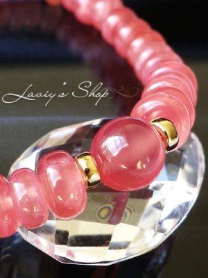 画像3: SAグレード！アルゼンチン産インカローズの贅沢スピリチュアルブレスレット