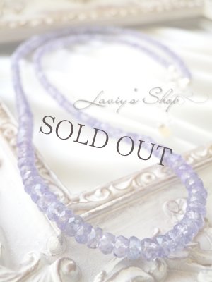 画像3: K18WG/総重量50ct.upタンザナイトの贅沢ネックレス