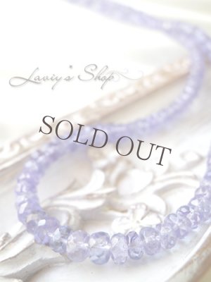 画像2: K18WG/総重量50ct.upタンザナイトの贅沢ネックレス