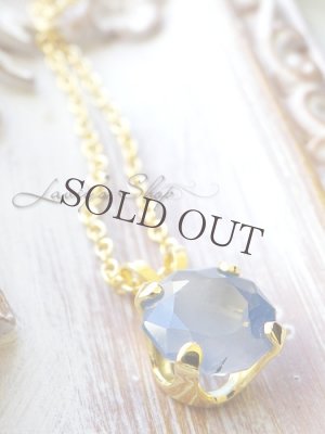 画像4: ブラジル産オペークブルーアパタイトの1粒ネックレス