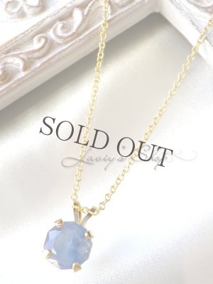 画像7: ブラジル産オペークブルーアパタイトの1粒ネックレス