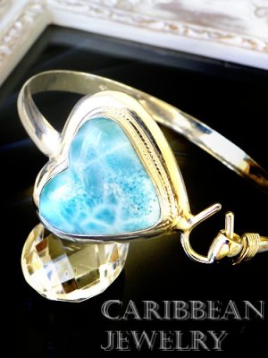 画像2: ハートラリマールのデザインバングル 