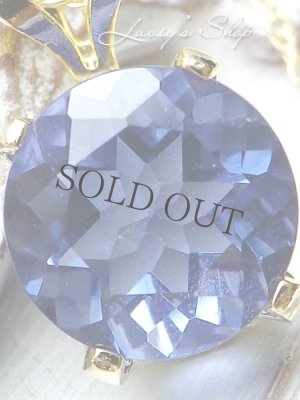 画像10: 宝石カラーチェンジフローライトの1粒ネックレス